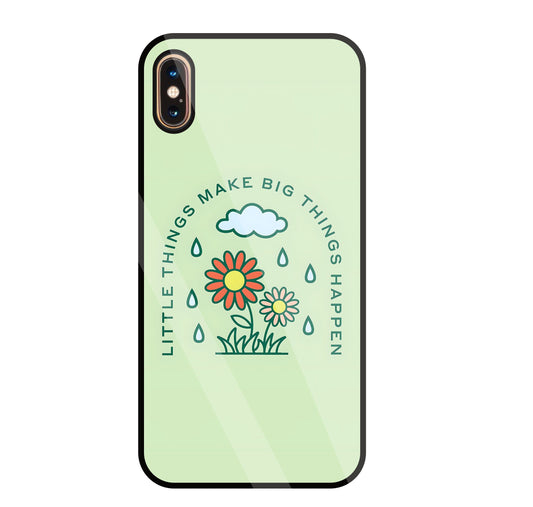 Make Big Things Glass Case For Apple iPhone Xs Max
