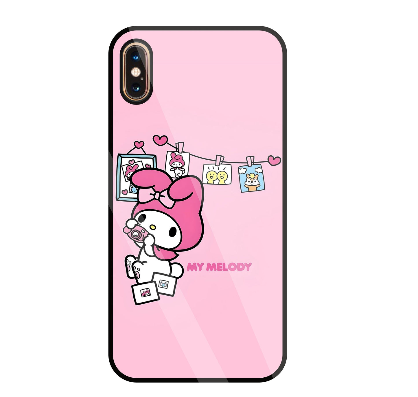 My Melody Glass Case For Apple iPhone Xs Max