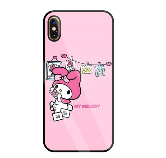 My Melody Glass Case For Apple iPhone Xs Max