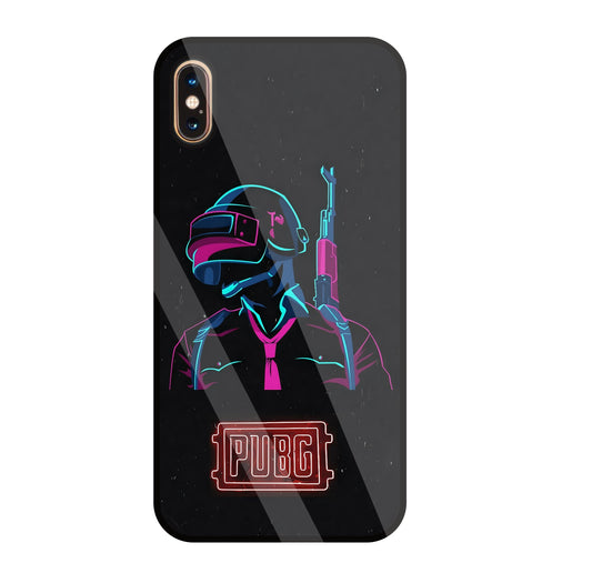 Pubg Glass Case For Apple iPhone Xs Max