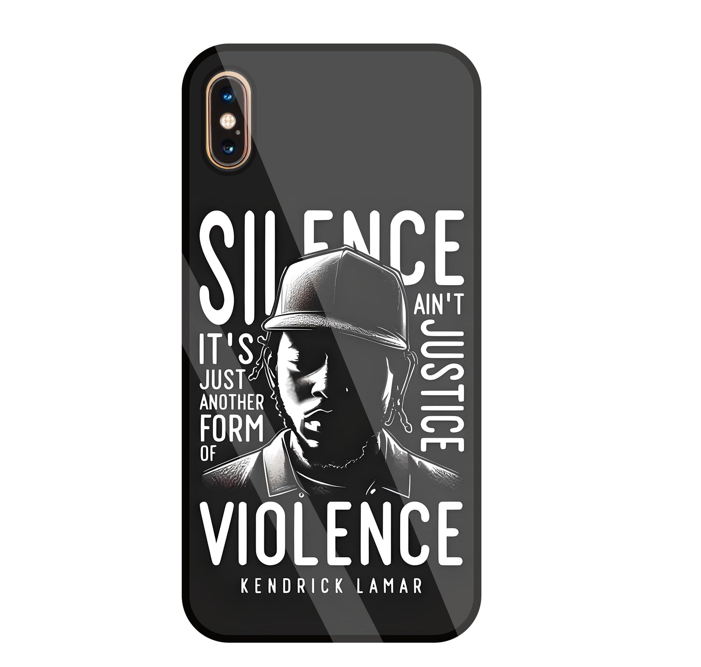 Silence Glass Case For Apple iPhone Xs Max