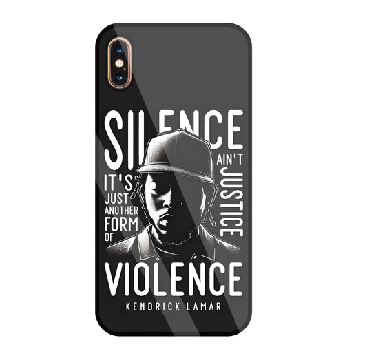Silence Glass Case For Apple iPhone Xs Max