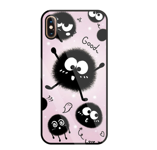 Soot Spirit Glass Case For Apple iPhone Xs Max