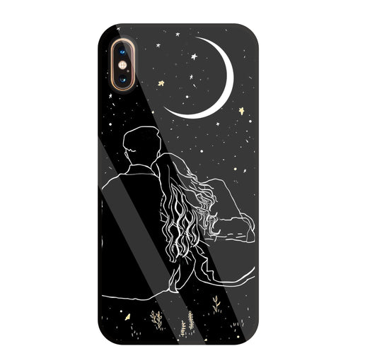Space Human Glass Case For Apple iPhone Xs Max