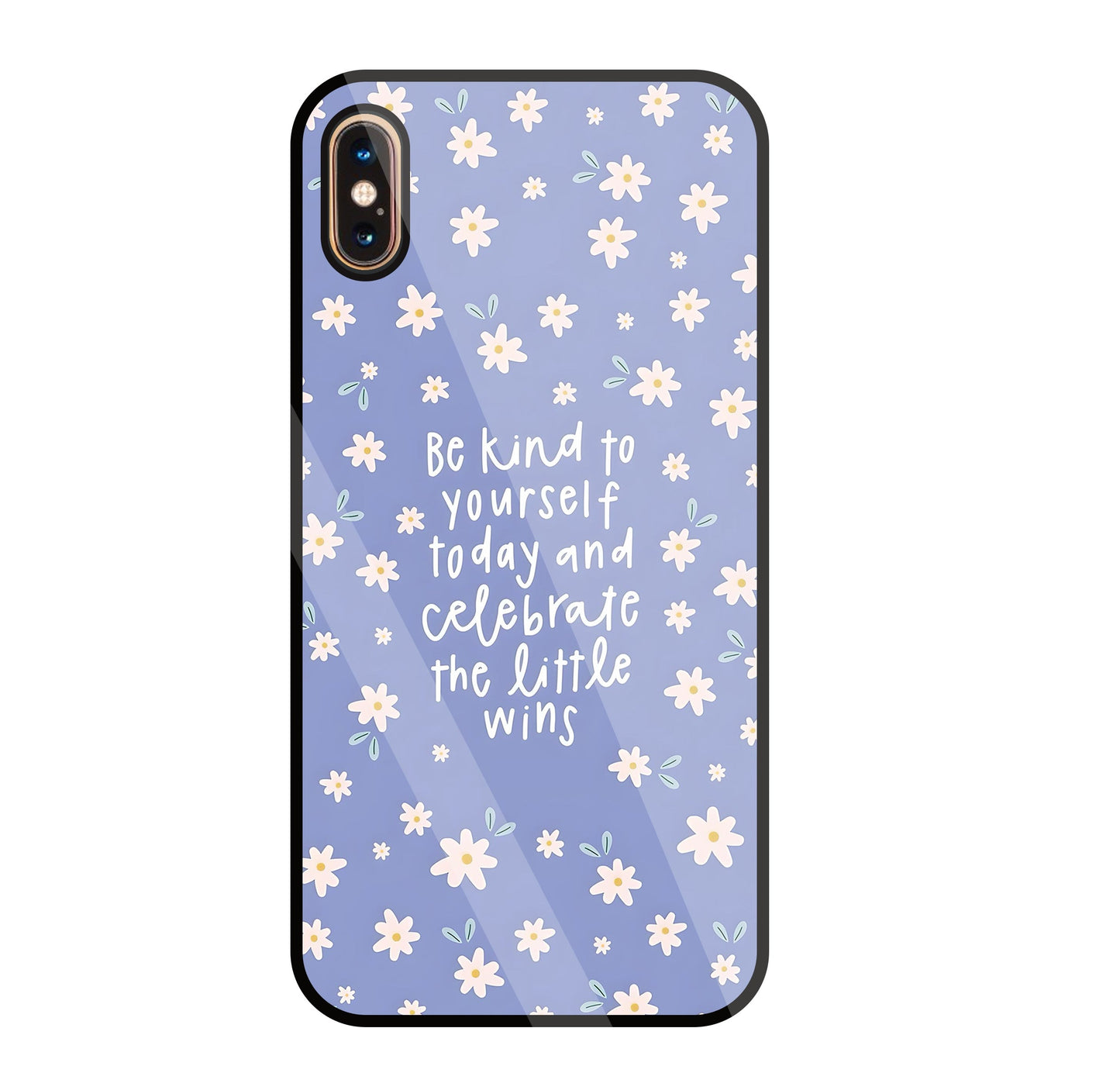The Little Wine Flower Glass Case For Apple iPhone Xs Max