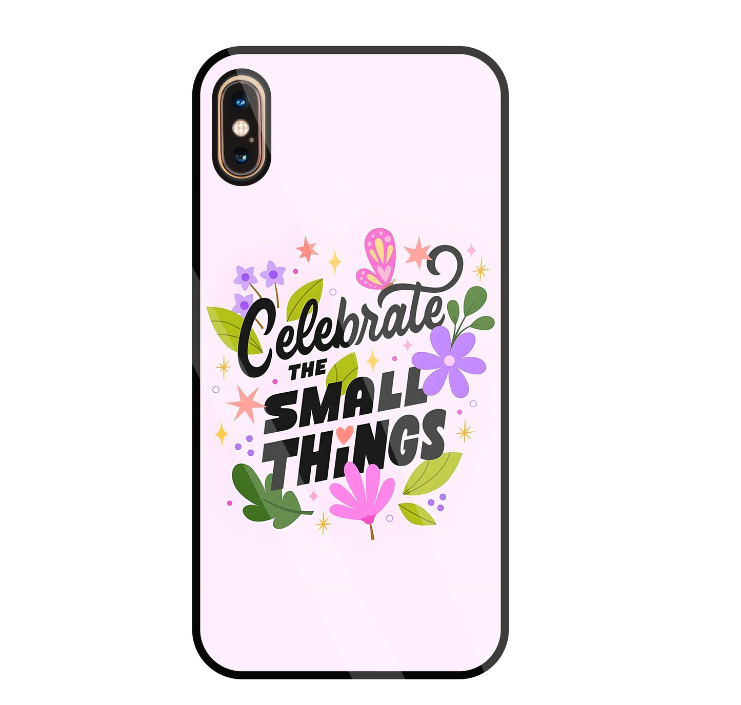 The Small Things Glass Case For Apple iPhone Xs Max