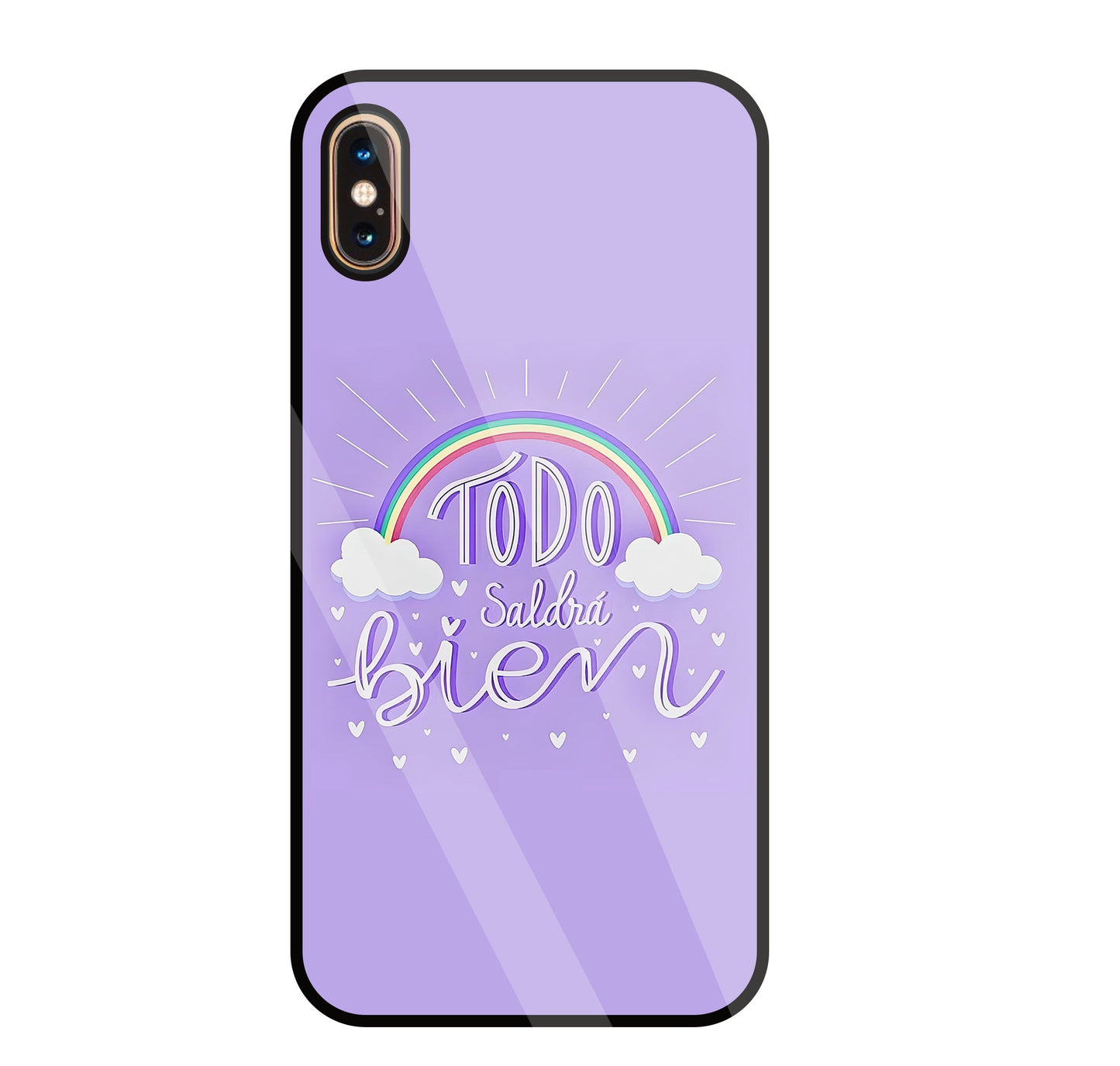 To Do Saldra Bien Glass Case For Apple iPhone Xs Max