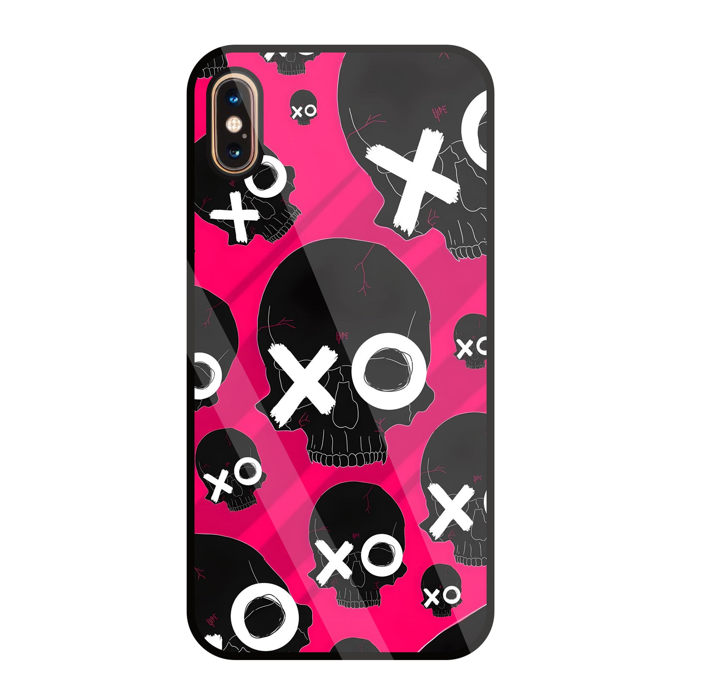 Xo Xo Glass Case For Apple iPhone Xs Max