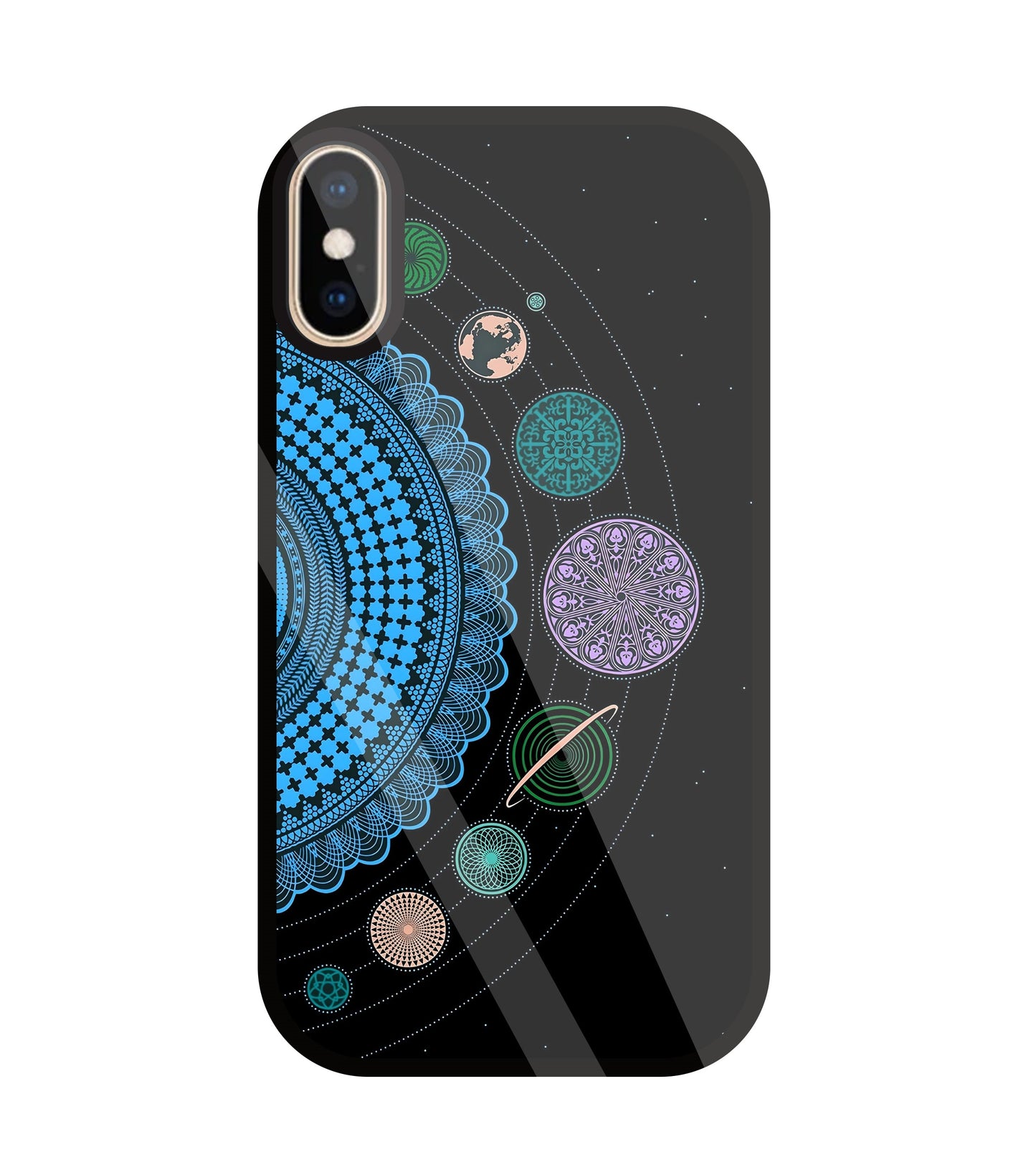 Multiuniverse Planet Glass Case For Apple iPhone Xs