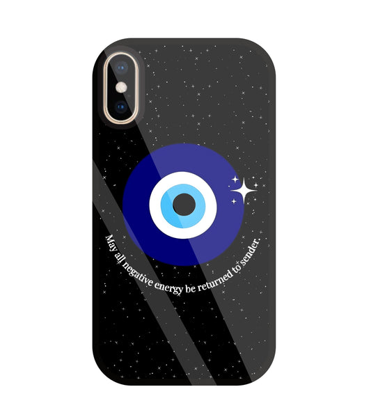 Negative Energy Return Glass Case For Apple iPhone Xs