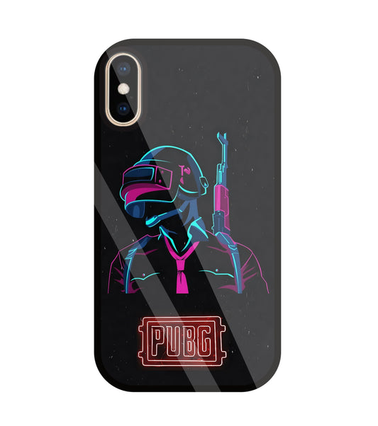 Pubg Glass Case For Apple iPhone Xs