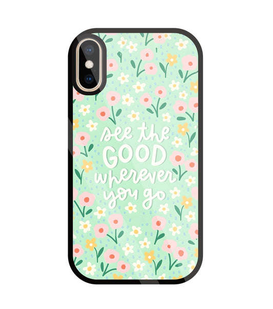 See The Good Glass Case For Apple iPhone Xs