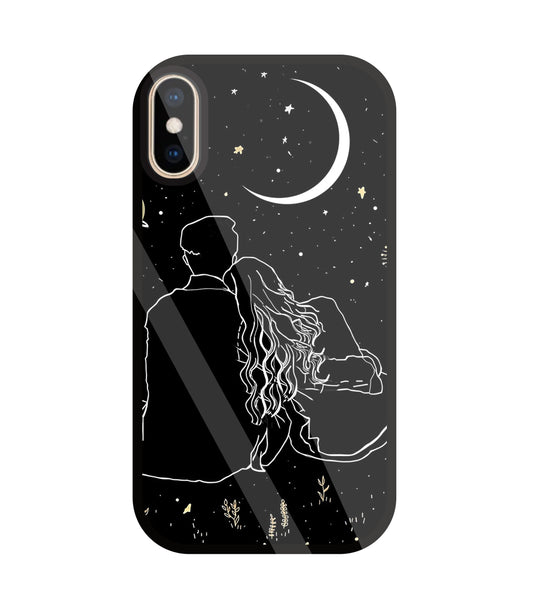 Space Human Glass Case For Apple iPhone Xs