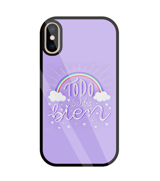 To Do Saldra Bien Glass Case For Apple iPhone Xs