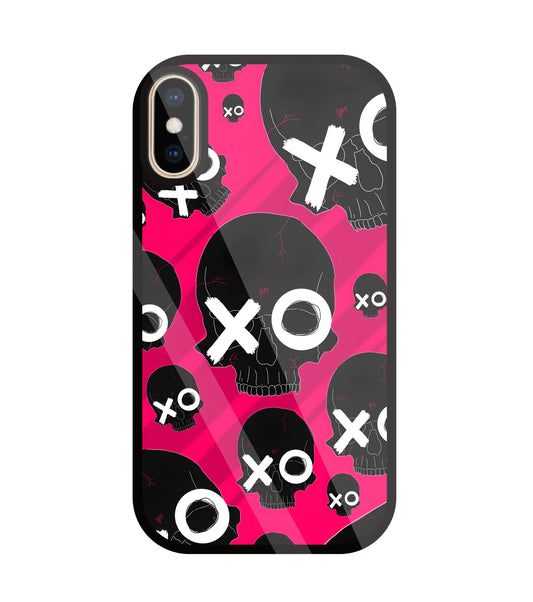 Xo Xo Glass Case For Apple iPhone Xs
