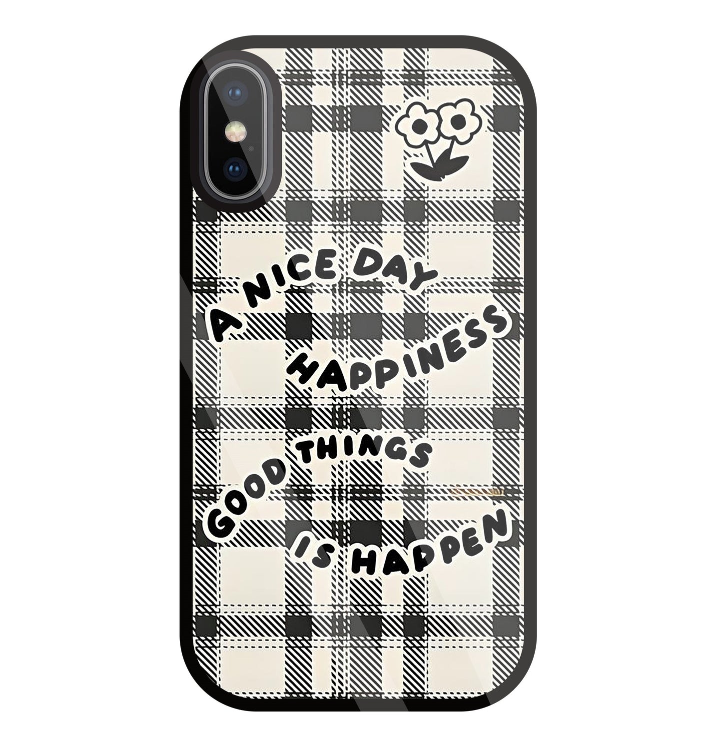 A Nice Day Glass Case For Apple iPhone X