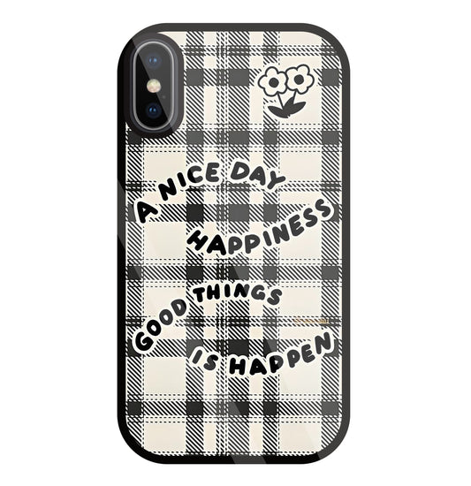 A Nice Day Glass Case For Apple iPhone X