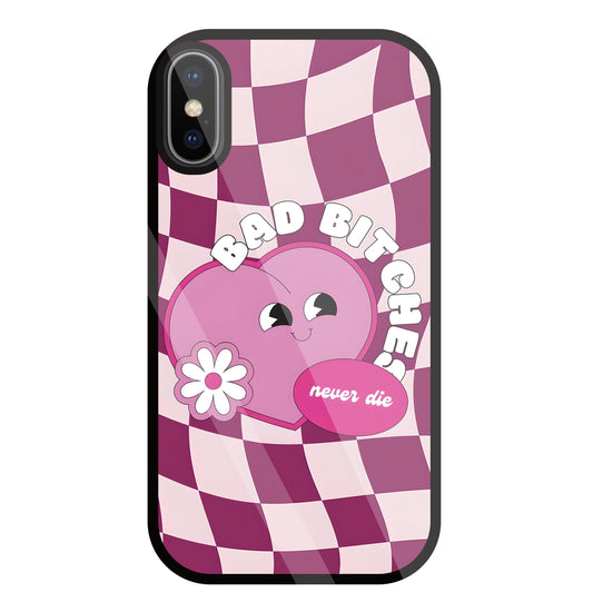 Bad Bitches Glass Case For Apple iPhone X