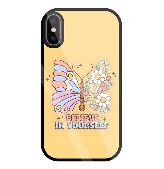 Believe In Yourself Glass Case For Apple iPhone X