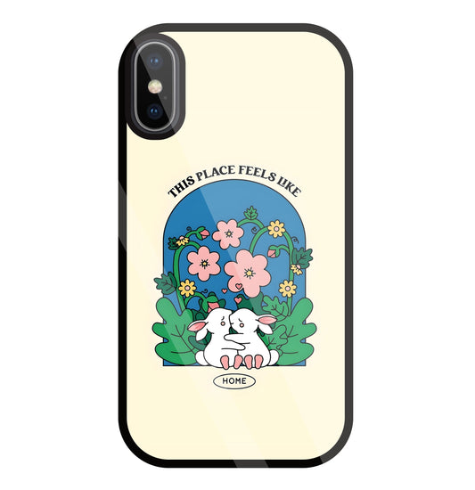 Feels Like Home Glass Case For Apple iPhone X