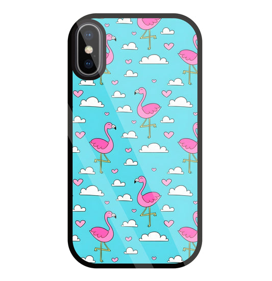 Flymingo Glass Case For Apple iPhone X