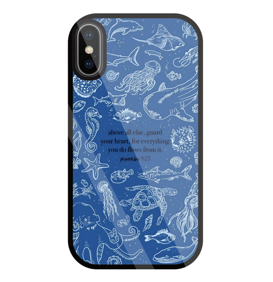For Everything Glass Case For Apple iPhone X