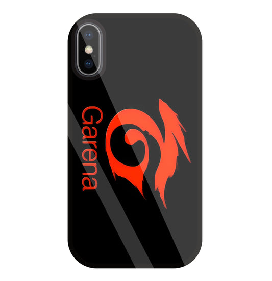 Garena Glass Case For Apple iPhone X