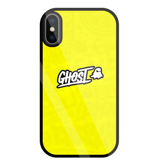Ghost Lemon Glass Case For Apple iPhone X