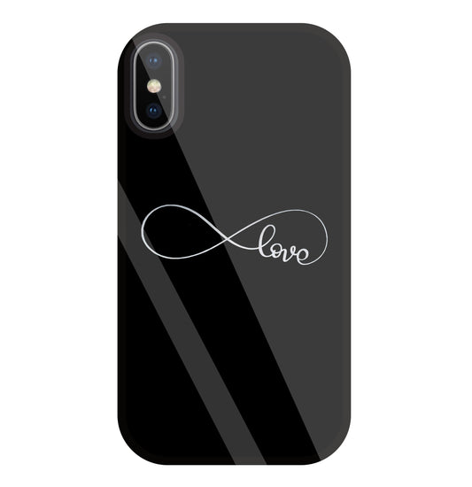 Love Symbol Glass Case For Apple iPhone X