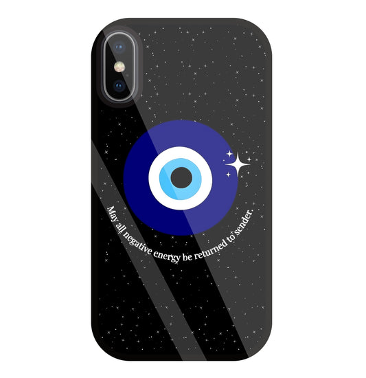 Negative Energy Return Glass Case For Apple iPhone X