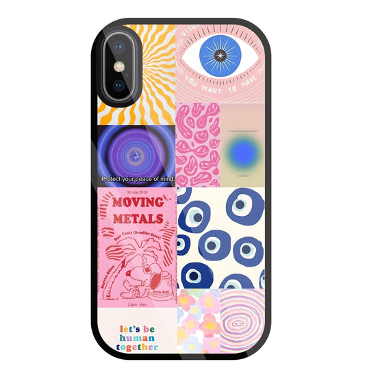 Peace Of Mind Glass Case For Apple iPhone X