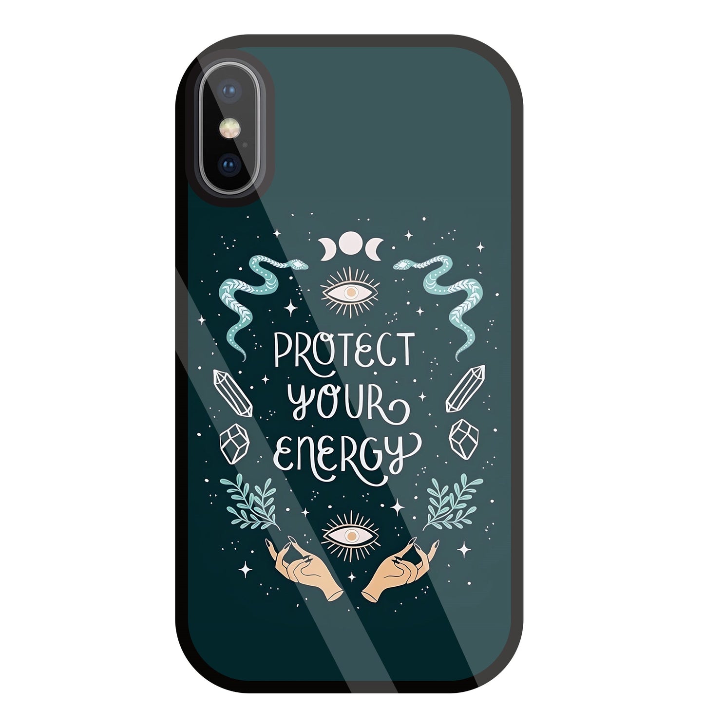 Protect Energy Glass Case For Apple iPhone X