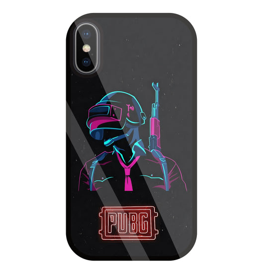 Pubg Glass Case For Apple iPhone X