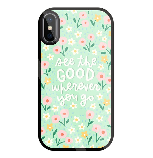See The Good Glass Case For Apple iPhone X