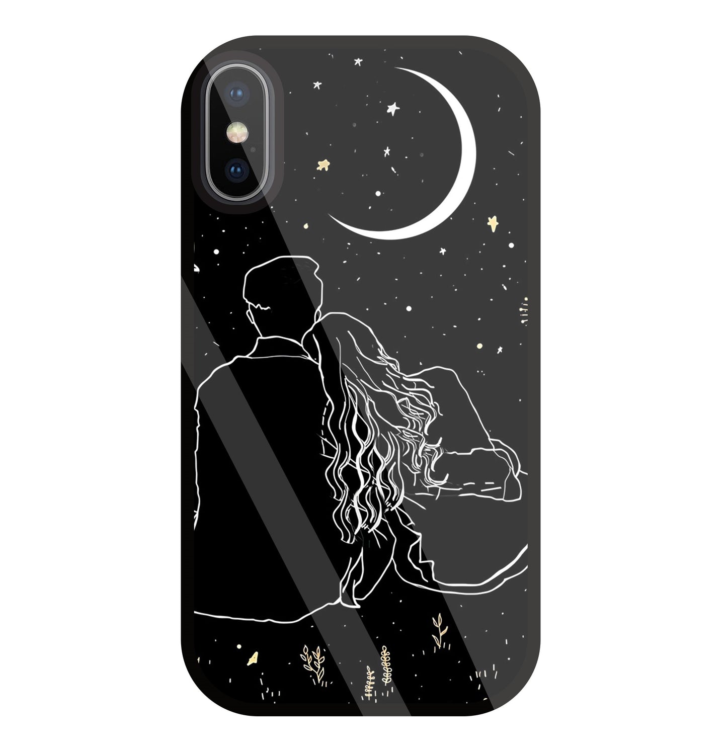 Space Human Glass Case For Apple iPhone X