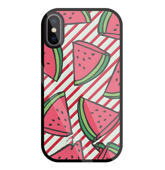 Watermelon Glass Case For Apple iPhone X