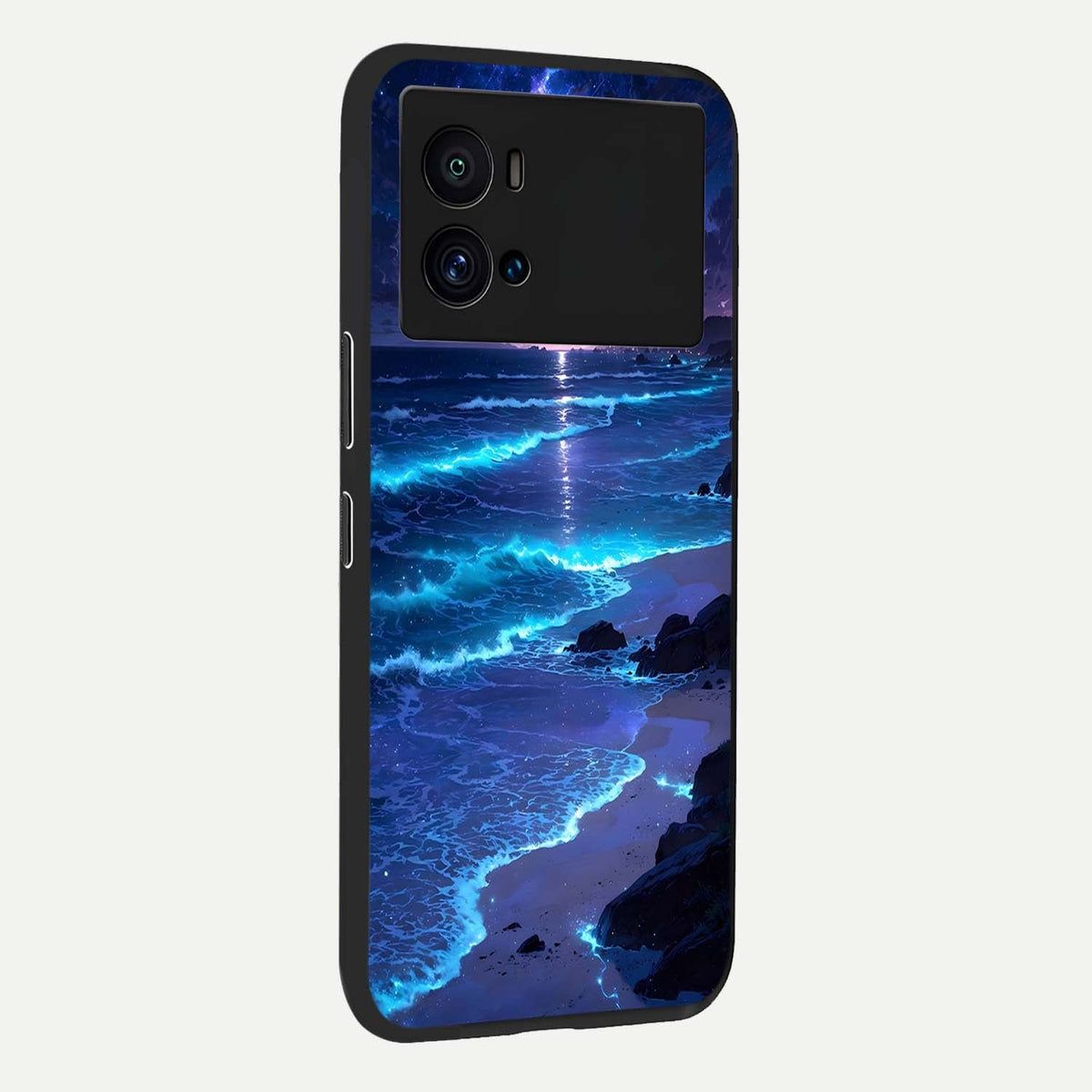  Classic Damn Look back cover For iQOO 9 Pro slim fit glass case with vibrant aesthetic design