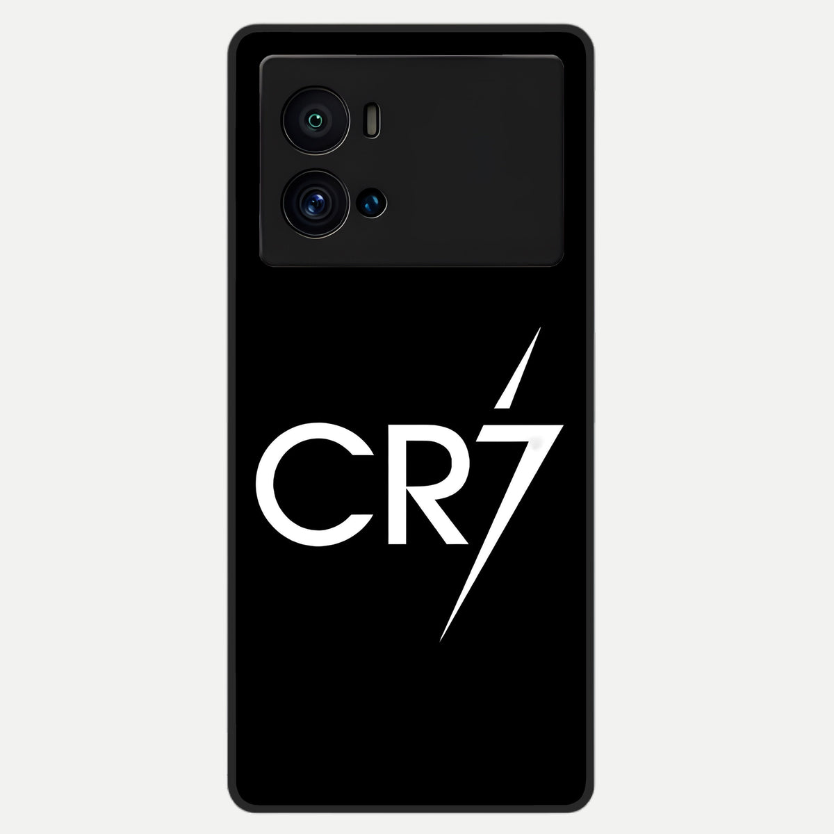  CR7 Elite Strike Glass Case For iQOO 9 Pro back cover – full design glossy printed glass finish
