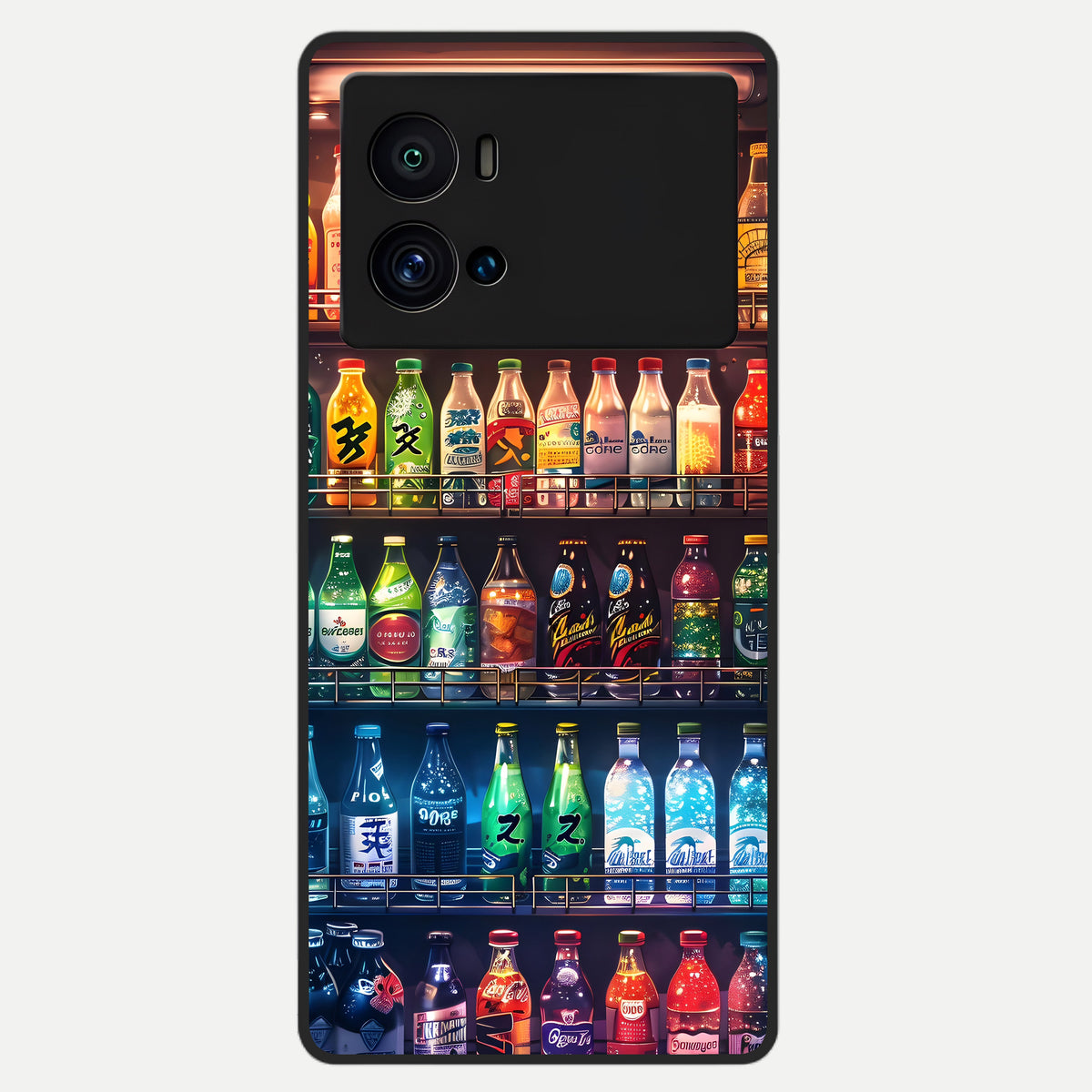  Colorfull Tree Glass Case For iQOO 9 Pro back cover – full design glossy printed glass finish