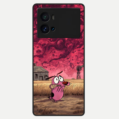  Courage Under Sky Glass Case For iQOO 9 Pro back cover – full design glossy printed glass finish