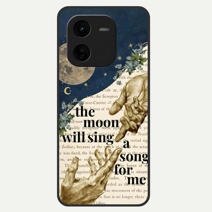  Aesthetic Divine Glass Case For iQOO Z9x 5G back cover – full design glossy printed glass finish