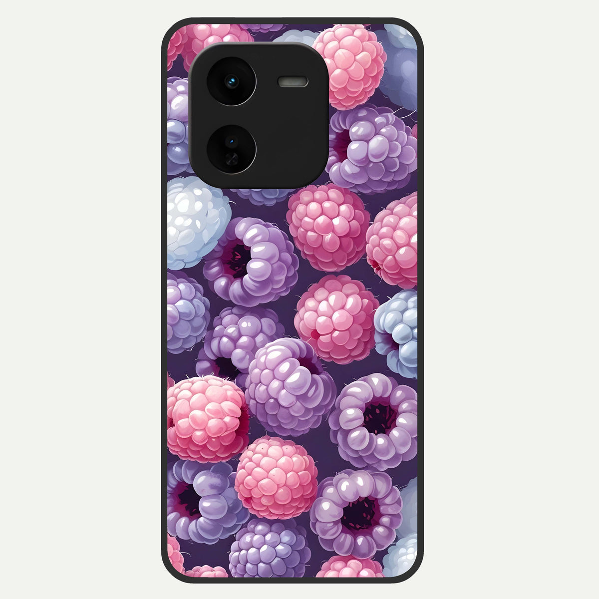  Berry Candy Pop Glass Case For iQOO Z9x 5G back cover – full design glossy printed glass finish