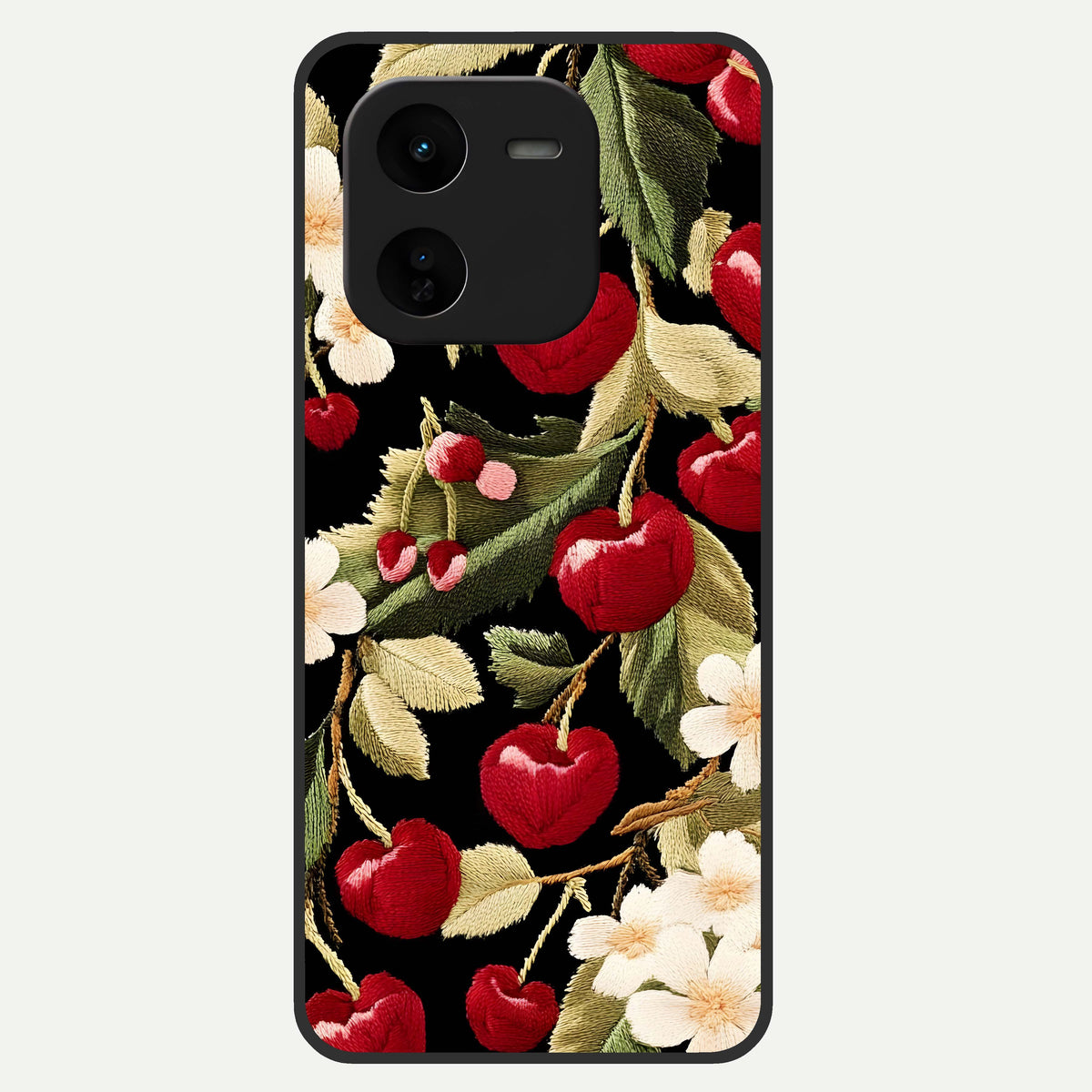  Blooming Spendor Bird Glass Case For iQOO Z9x 5G back cover – full design glossy printed glass finish