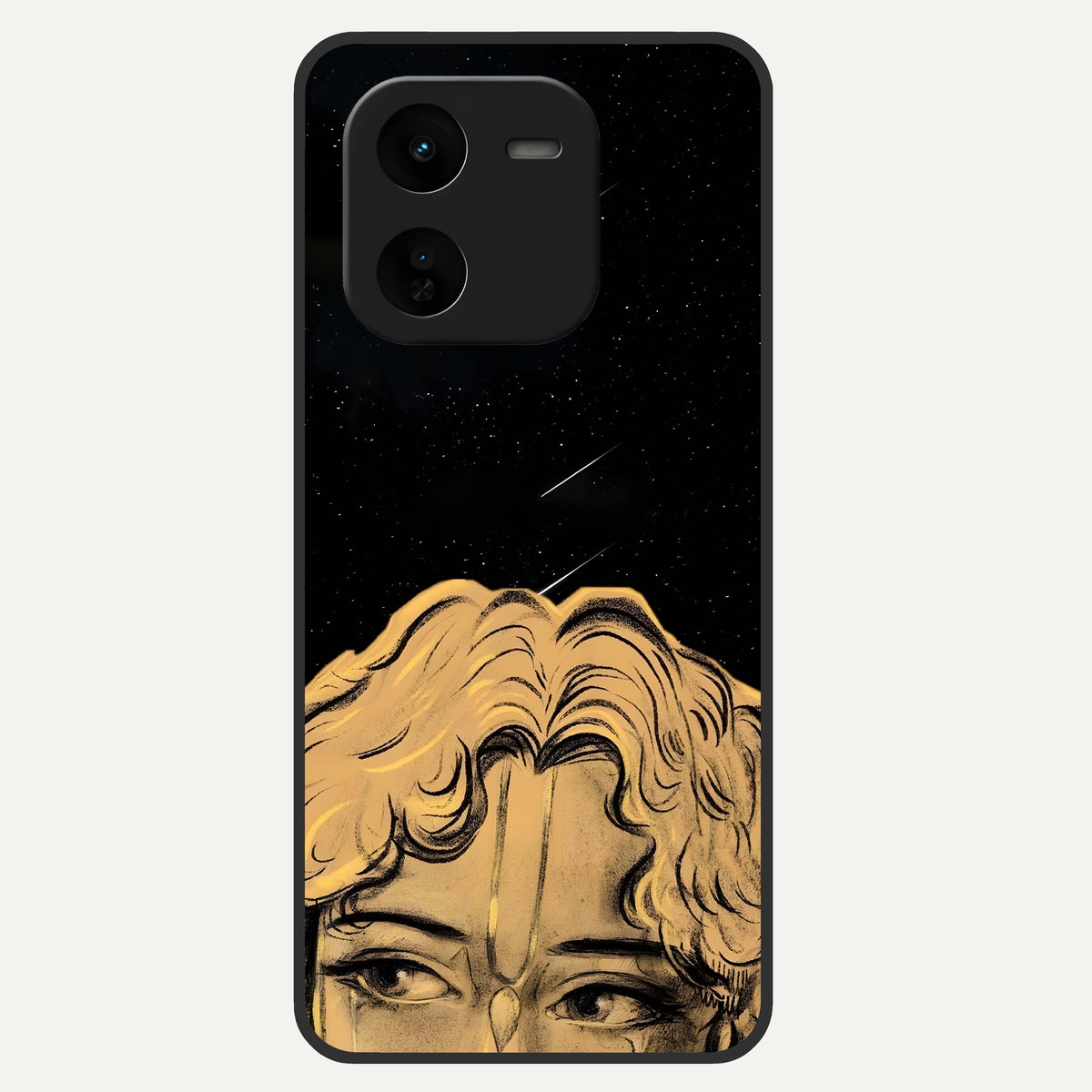  Celestial Gods Plan Glass Case For iQOO Z9x 5G back cover – full design glossy printed glass finish