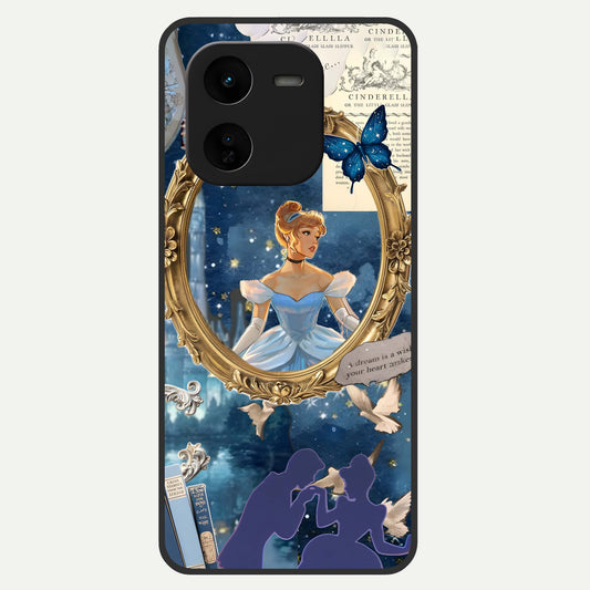  Midnight Queen Glass Case For iQOO Z9x 5G back cover – full design glossy printed glass finish