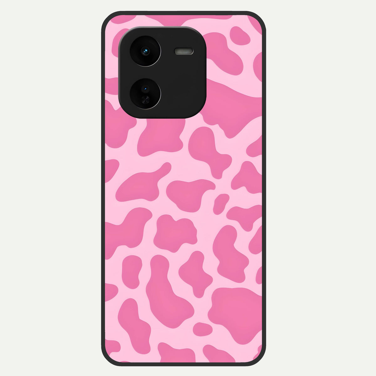  Pinkish Scenery Glass Case For iQOO Z9x 5G back cover – full design glossy printed glass finish