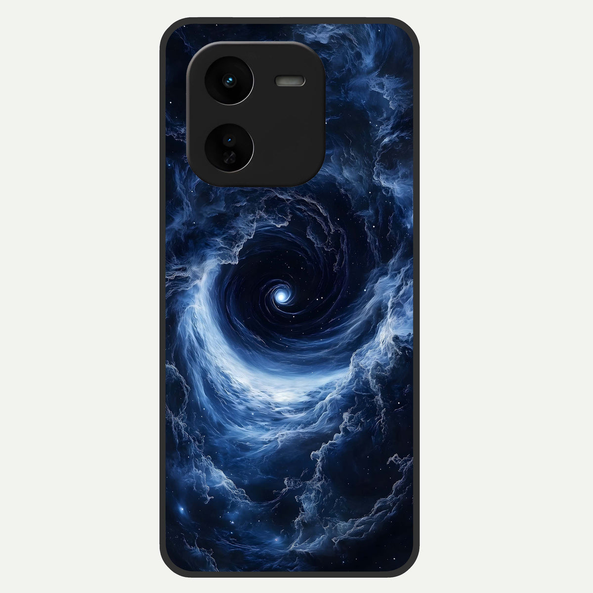  Stunning Galaxy Glass Case For iQOO Z9x 5G back cover – full design glossy printed glass finish