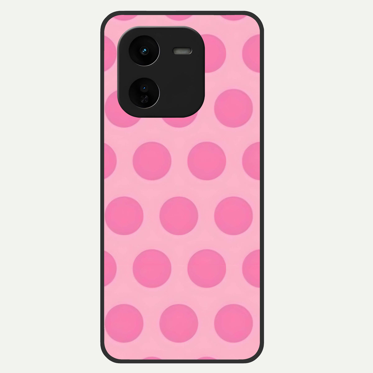  Sweet Dot Dreams Glass Case For iQOO Z9x 5G back cover – full design glossy printed glass finish