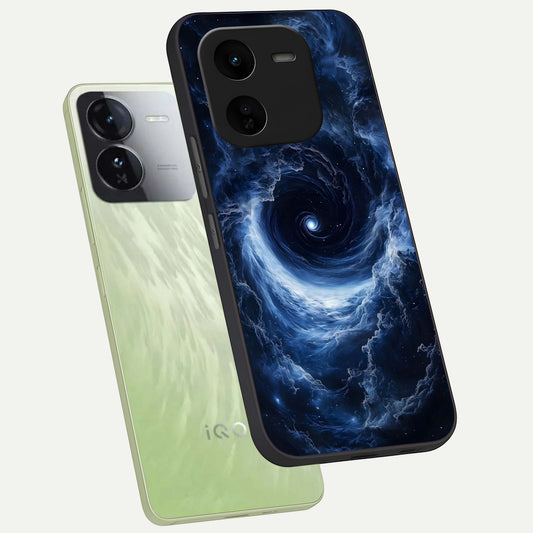 Stunning Galaxy phone case For iQOO Z9x 5G showing premium glass back cover with detailed artwork