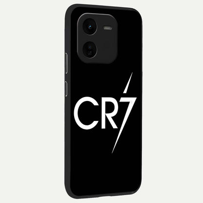  CR7 Elite Strike back cover For iQOO Z9x 5G slim fit glass case with vibrant aesthetic design